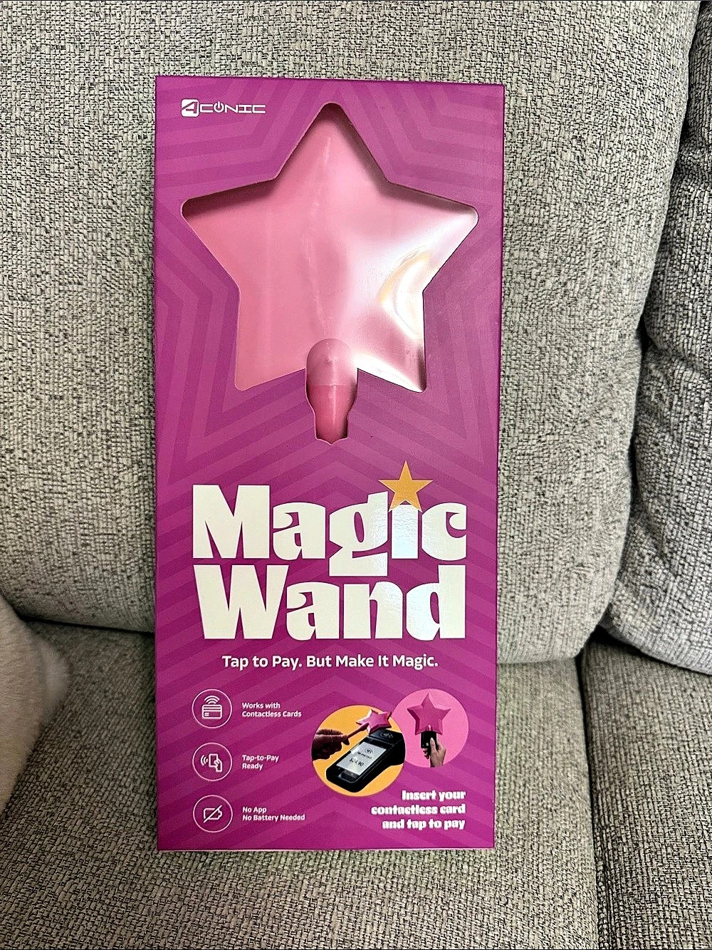 Connie Magic Wand Pink Contactless Card Holder NWT